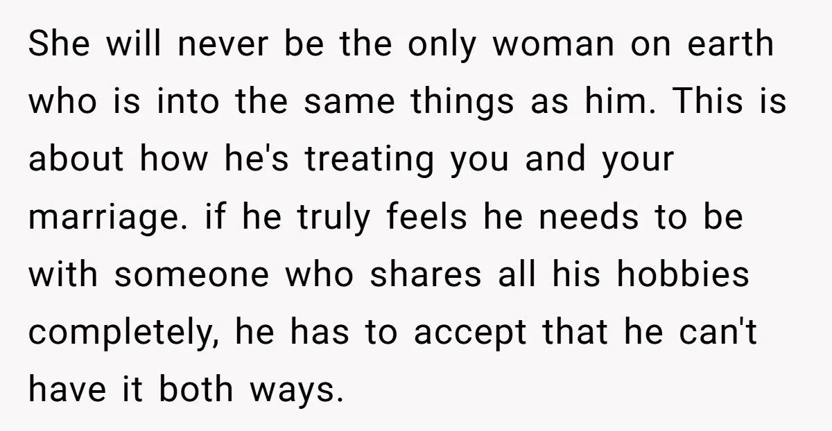 Woman Walked Away After Husband Admits Emotional Connection With Another Woman Over Shared Hobbies
