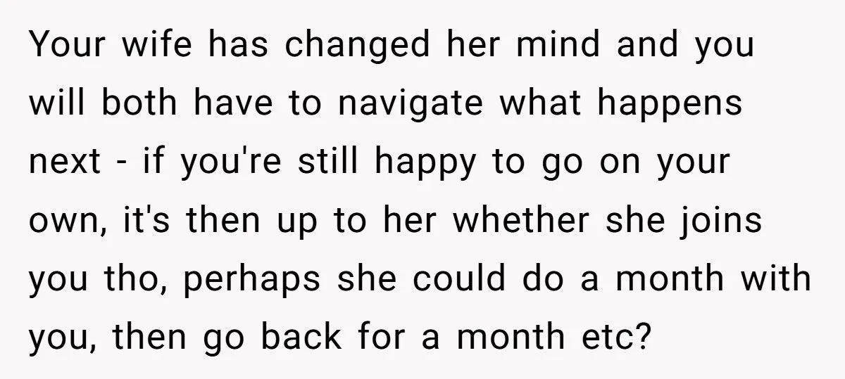 Retiree Follows Through On 30-Year Plan To Escape Winter But His Wife Refuses To Leave Grandkids Retiree Follows Through On 30-Year Plan To Escape Winter But His Wife Refuses To Leave Grandkids