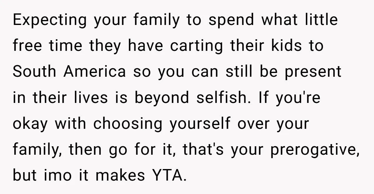 Retiree Follows Through On 30-Year Plan To Escape Winter But His Wife Refuses To Leave Grandkids Retiree Follows Through On 30-Year Plan To Escape Winter But His Wife Refuses To Leave Grandkids