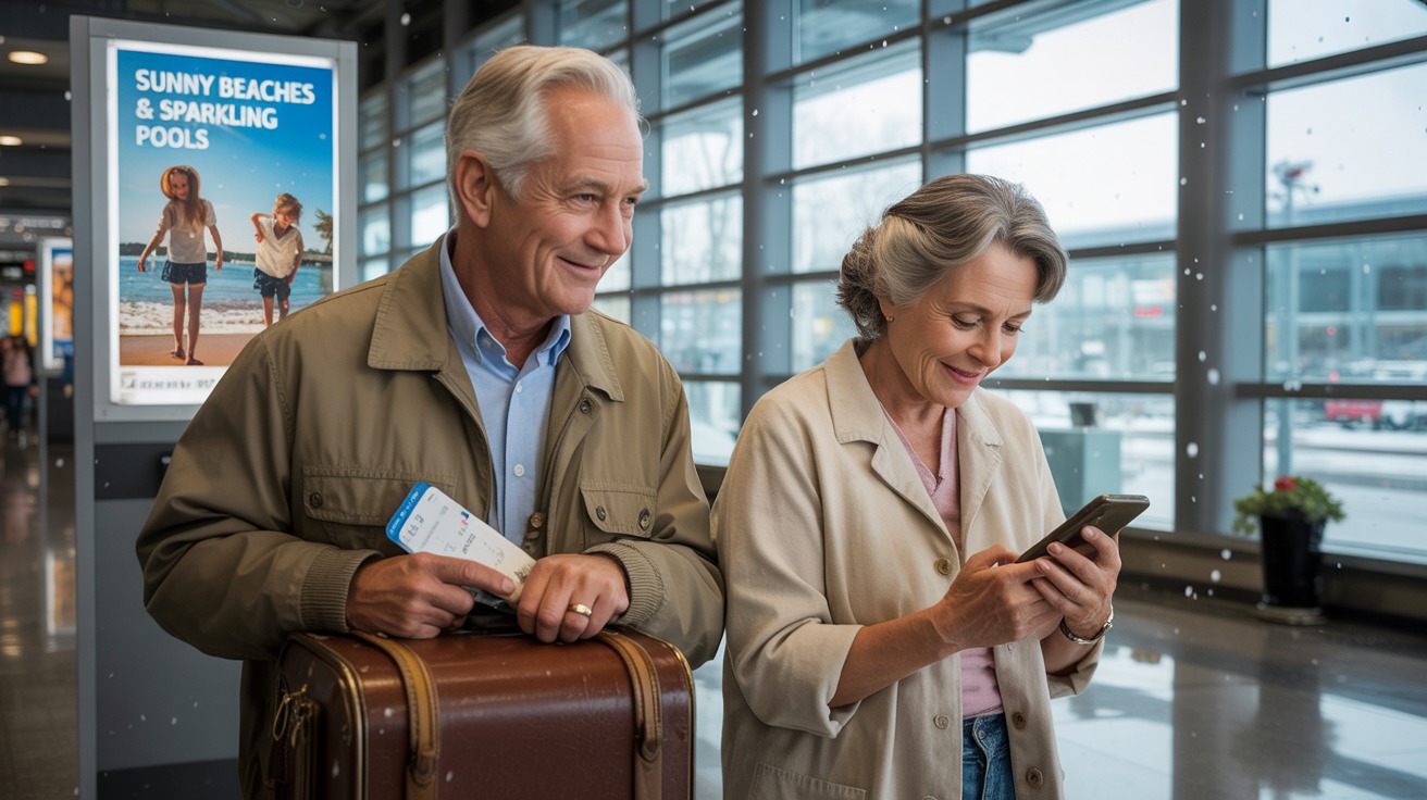 Retiree Follows Through On 30-Year Plan To Escape Winter But His Wife Refuses To Leave Grandkids Retiree Follows Through On 30-Year Plan To Escape Winter But His Wife Refuses To Leave Grandkids
