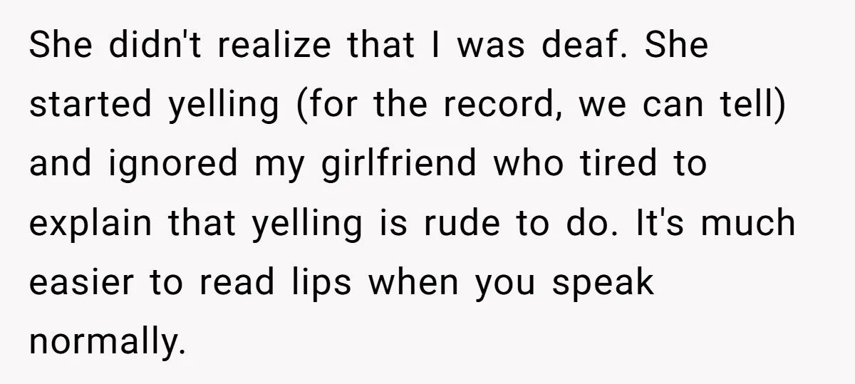 Deaf Man Ignores Best Friend’s Wife After She “Forgets” To Order Him Dinner