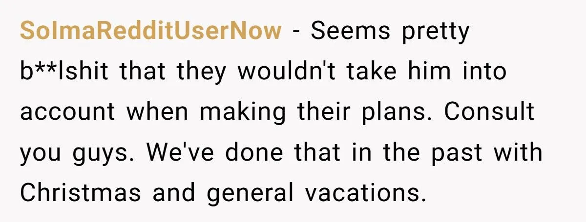 Parents Plan Christmas At Ski Resort, Then Demand Daughter Send Kids Without Disabled Husband