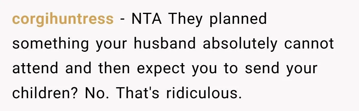 Parents Plan Christmas At Ski Resort, Then Demand Daughter Send Kids Without Disabled Husband