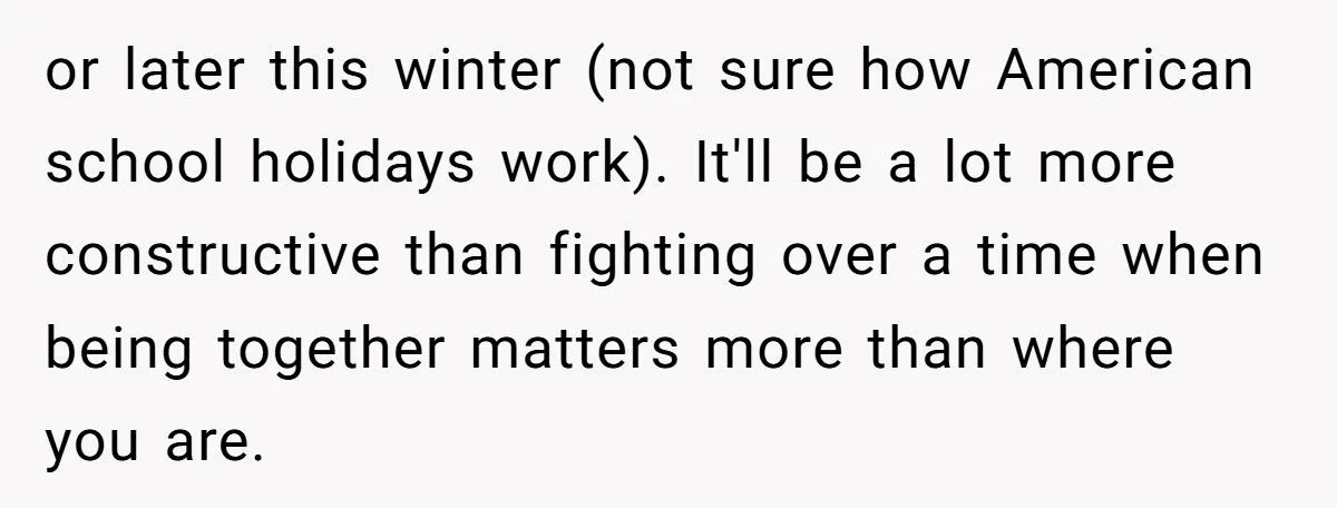 Parents Plan Christmas At Ski Resort, Then Demand Daughter Send Kids Without Disabled Husband