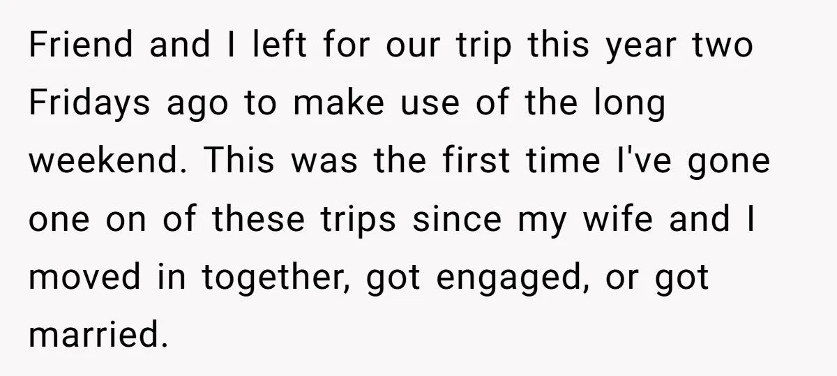 Man Ignored Wife’s Calls During Annual Phone-Free Trip, Later Finds Out It Was A Real Emergency