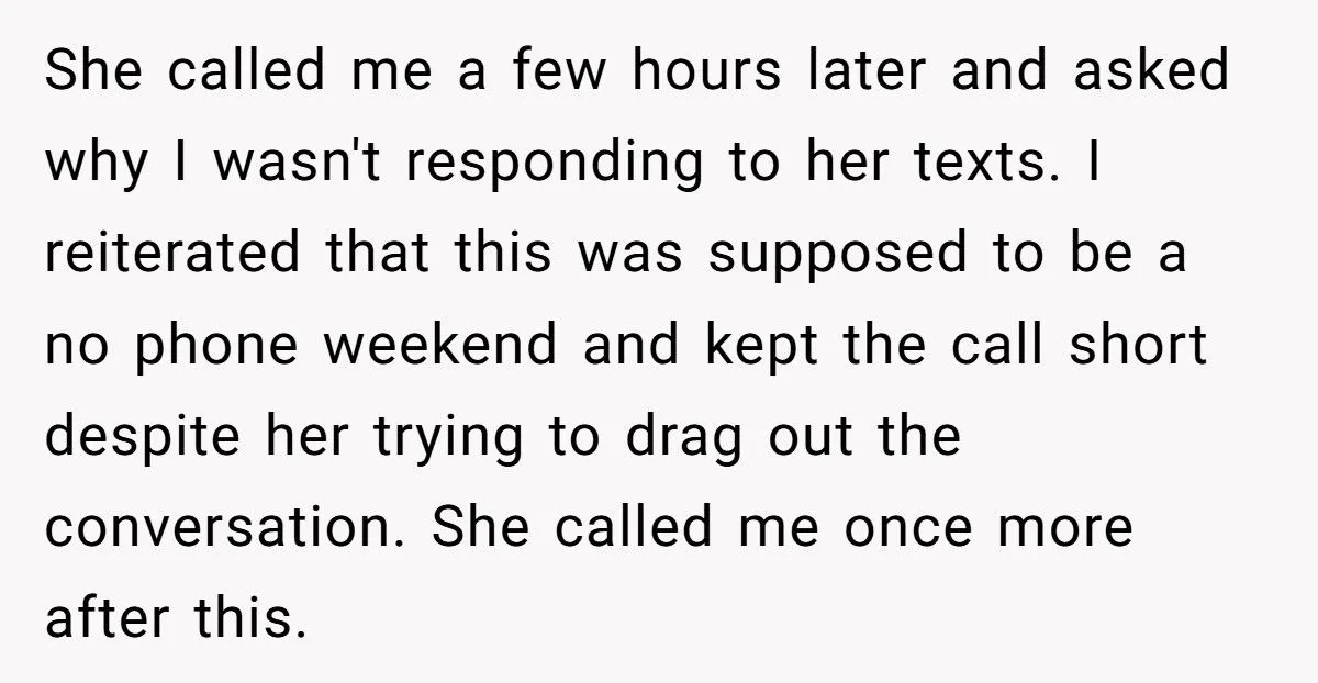 Man Ignored Wife’s Calls During Annual Phone-Free Trip, Later Finds Out It Was A Real Emergency