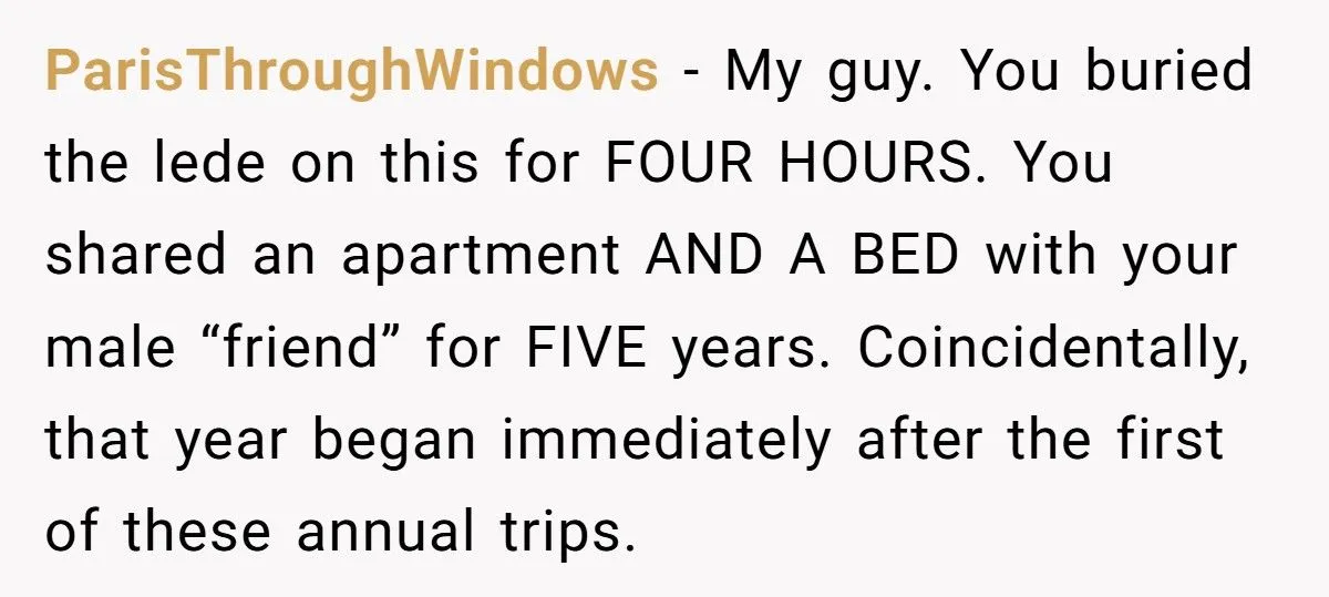 Man Ignored Wife’s Calls During Annual Phone-Free Trip, Later Finds Out It Was A Real Emergency