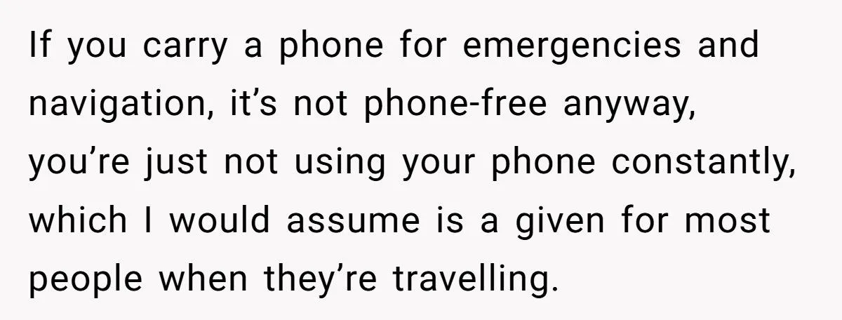 Man Ignored Wife’s Calls During Annual Phone-Free Trip, Later Finds Out It Was A Real Emergency