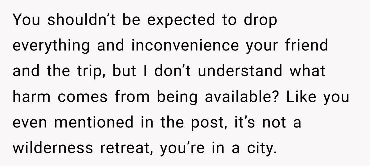 Man Ignored Wife’s Calls During Annual Phone-Free Trip, Later Finds Out It Was A Real Emergency