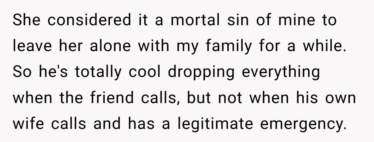 Man Ignored Wife’s Calls During Annual Phone-Free Trip, Later Finds Out It Was A Real Emergency