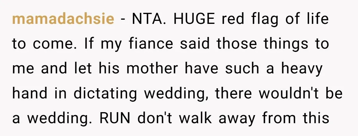 Bride Calls Fiancé “Delusional” After He Demands His Mom Pick Her Makeup For The Wedding