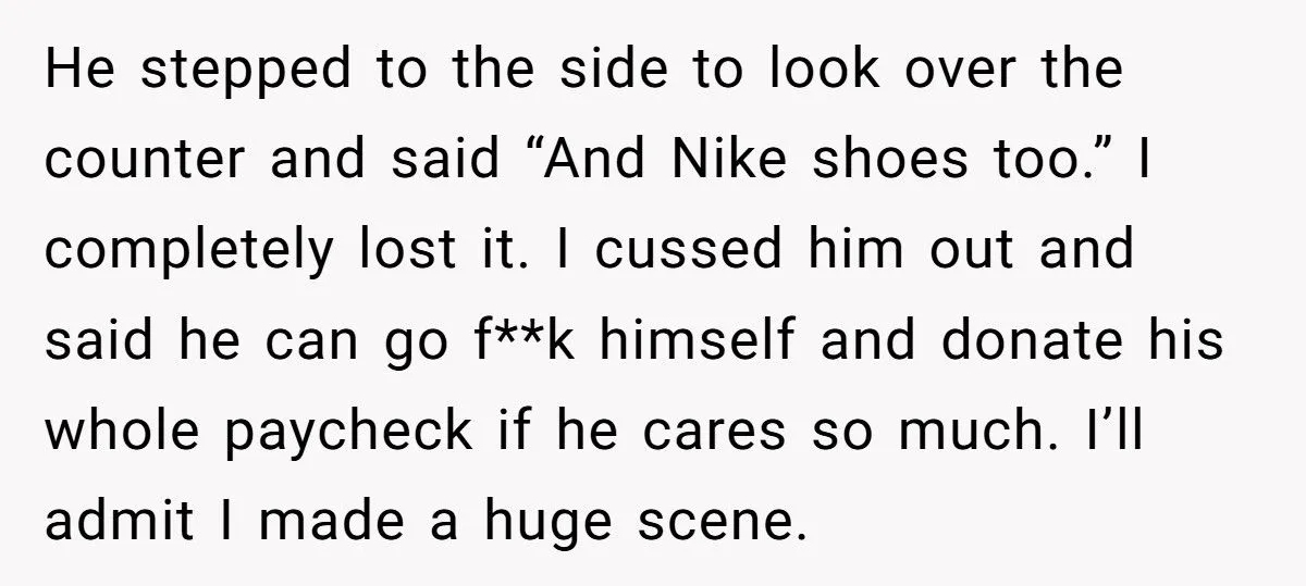 Cashier Shames Broke Customer For Not Donating, Gets Yelled At Over “Nike Shoes” Comment