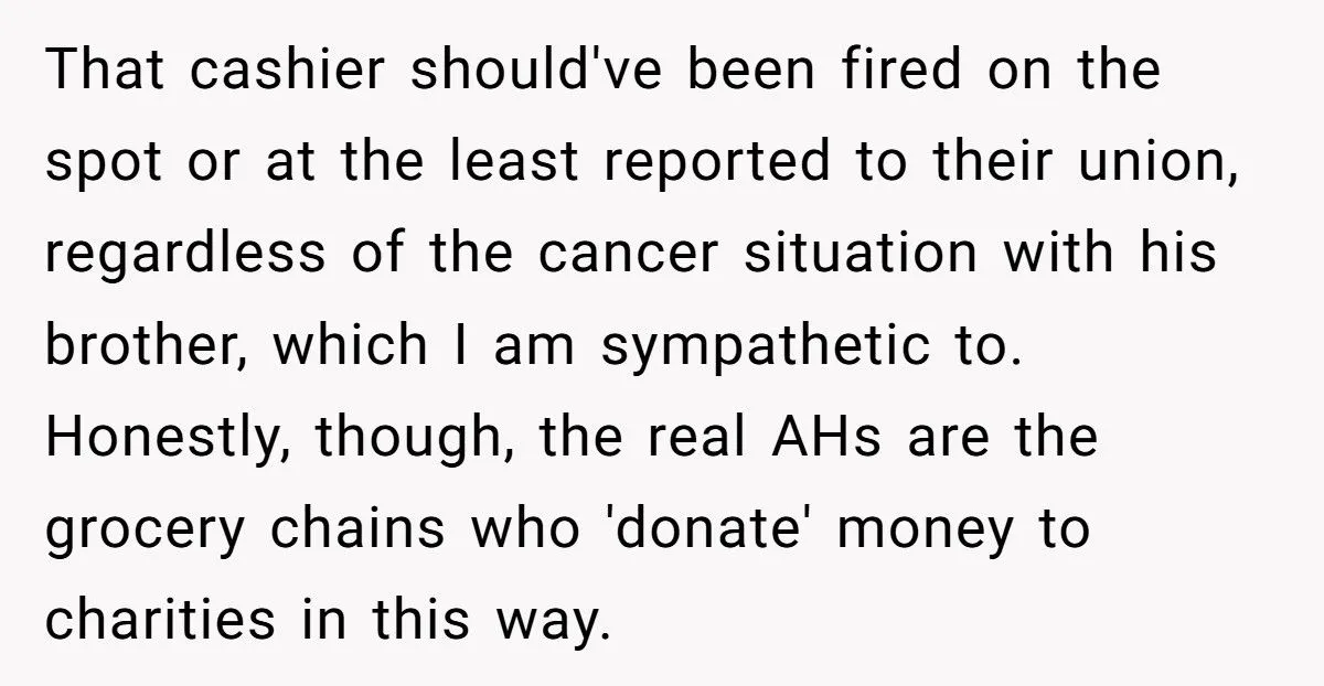 Cashier Shames Broke Customer For Not Donating, Gets Yelled At Over “Nike Shoes” Comment