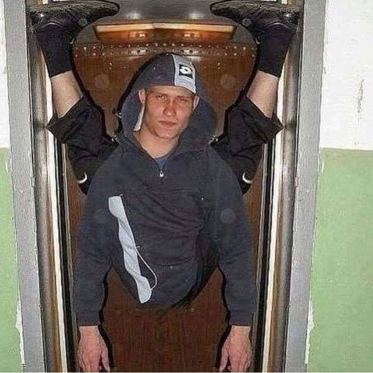  people standing weirdly