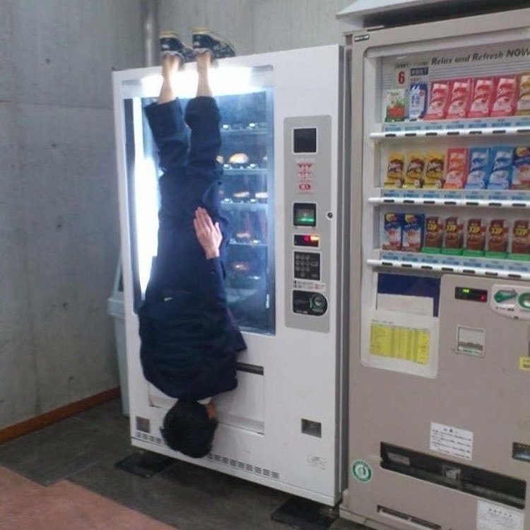  people standing weirdly