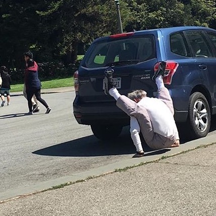  people standing weirdly