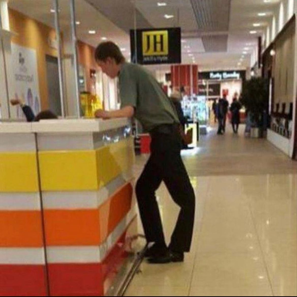  people standing weirdly