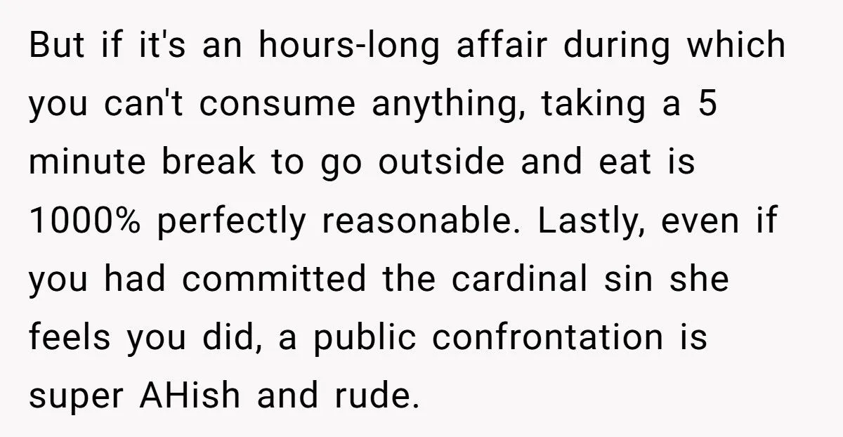 Guest Brings Her Own Food To Wedding After Bride Refuses To Accommodate