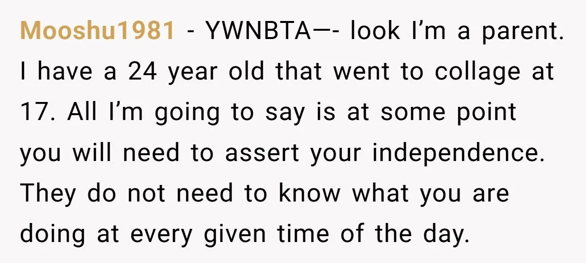 College Freshman Threatens To Turn Off Life360 After Parents Track Every Move