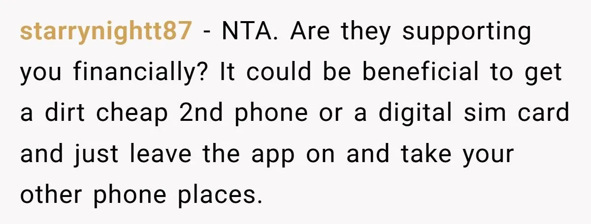 College Freshman Threatens To Turn Off Life360 After Parents Track Every Move