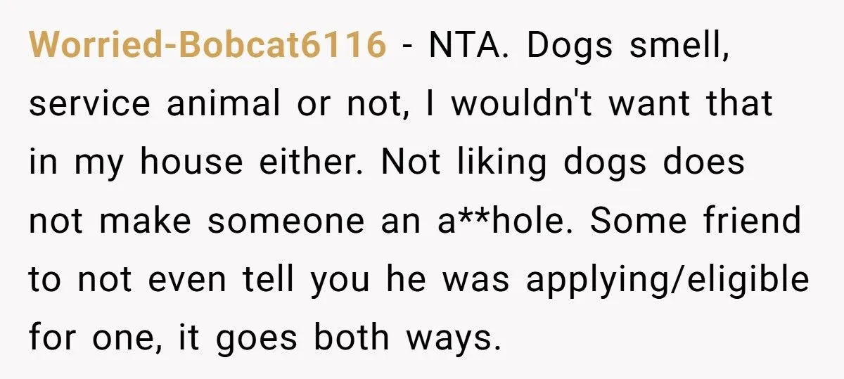 Man Refuses To Live With Roommate’s Service Dog, Gets Accused Of Discriminating Against A Disability