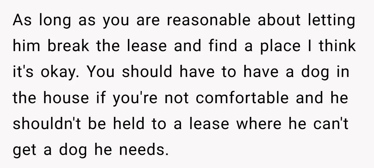 Man Refuses To Live With Roommate’s Service Dog, Gets Accused Of Discriminating Against A Disability