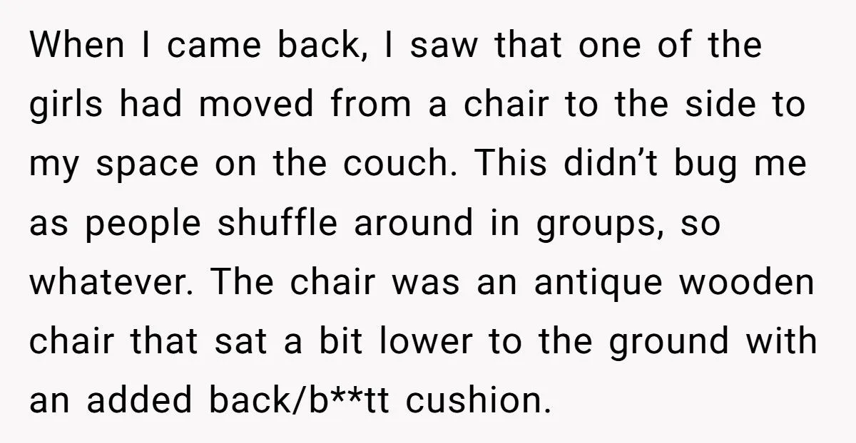 Woman Refuses To Pay For Antique Chair That Collapsed Under Her Weight At Friend’s Game Night Woman Refuses To Pay For Antique Chair That Collapsed Under Her Weight At Friend’s Game Night