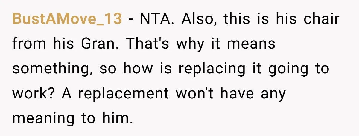 Woman Refuses To Pay For Antique Chair That Collapsed Under Her Weight At Friend’s Game Night Woman Refuses To Pay For Antique Chair That Collapsed Under Her Weight At Friend’s Game Night