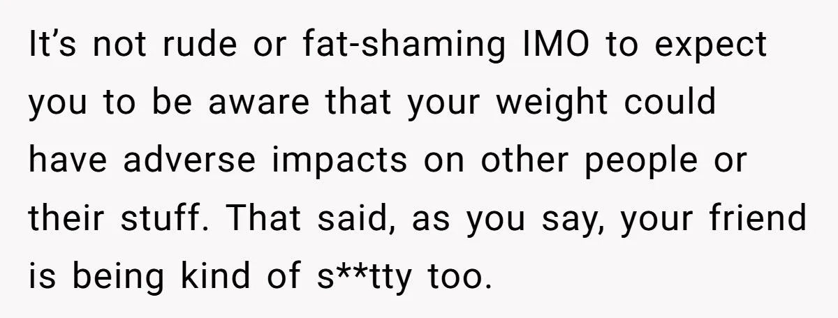Woman Refuses To Pay For Antique Chair That Collapsed Under Her Weight At Friend’s Game Night Woman Refuses To Pay For Antique Chair That Collapsed Under Her Weight At Friend’s Game Night