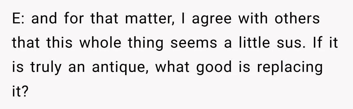 Woman Refuses To Pay For Antique Chair That Collapsed Under Her Weight At Friend’s Game Night Woman Refuses To Pay For Antique Chair That Collapsed Under Her Weight At Friend’s Game Night