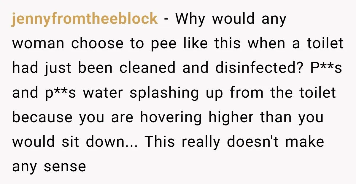 Coworker Exposes Her Coworker's Bathroom Habits, And Instantly Regrets It