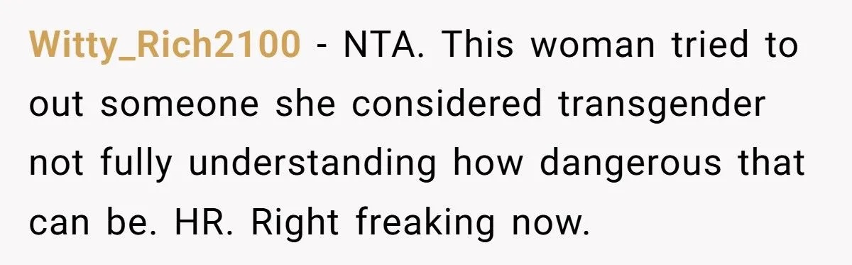 Coworker Exposes Her Coworker's Bathroom Habits, And Instantly Regrets It