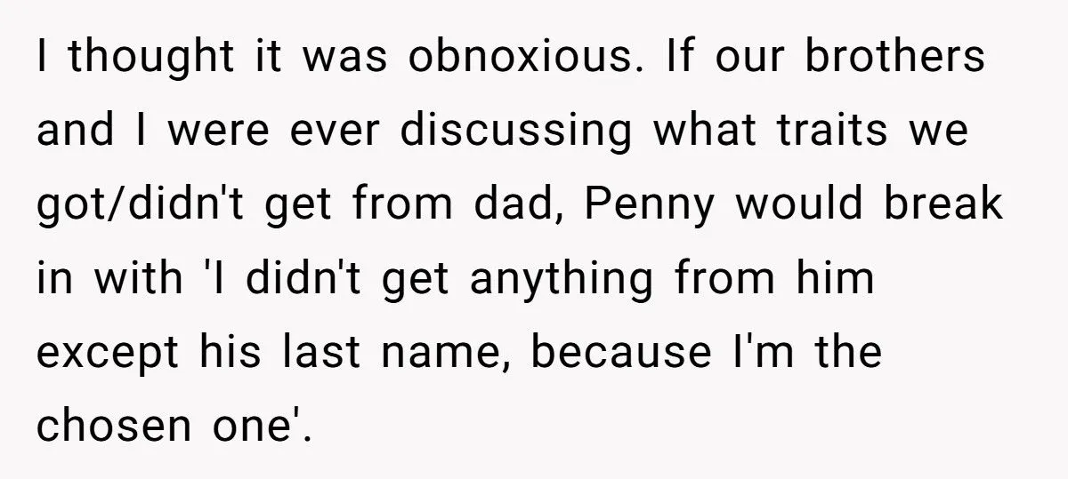Woman Got Tired Of Hearing Her Sister’s “The Chosen One” Joke, So She Hit Back With A Brutal Truth