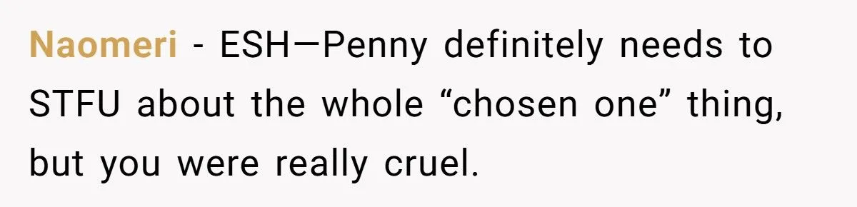 Woman Got Tired Of Hearing Her Sister’s “The Chosen One” Joke, So She Hit Back With A Brutal Truth