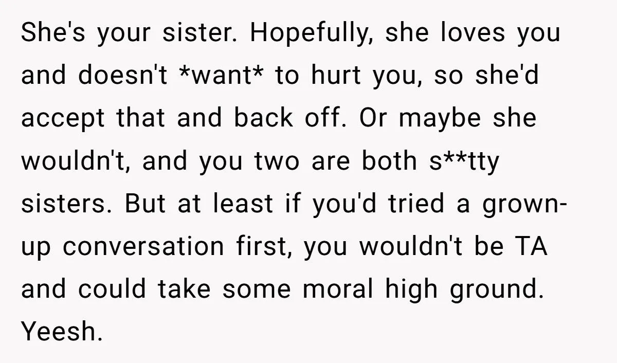 Woman Got Tired Of Hearing Her Sister’s “The Chosen One” Joke, So She Hit Back With A Brutal Truth