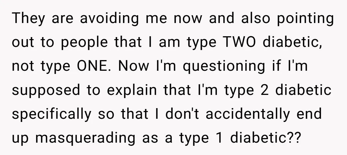 Woman Refuses To Clarify Her Diabetes Type, Coworker Accuses Her Of “Faking” Type 1