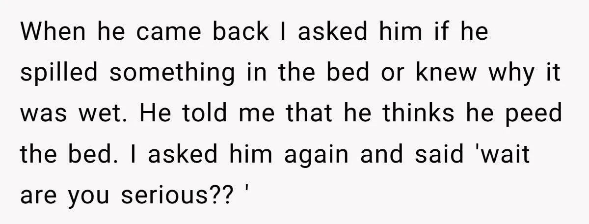 Woman Refuses To Sleep In Boyfriend’s Urine After He Peed The Bed