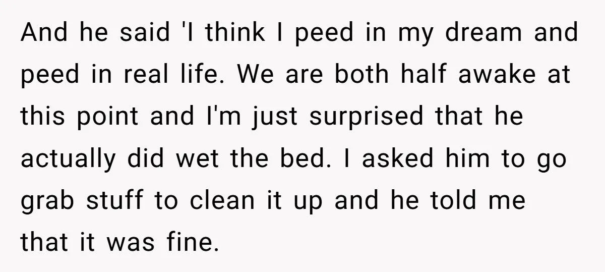 Woman Refuses To Sleep In Boyfriend’s Urine After He Peed The Bed
