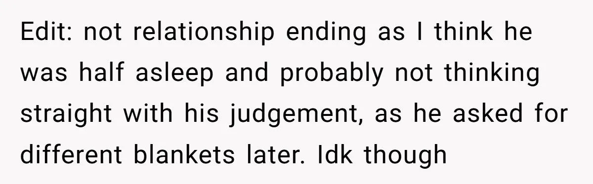 Woman Refuses To Sleep In Boyfriend’s Urine After He Peed The Bed