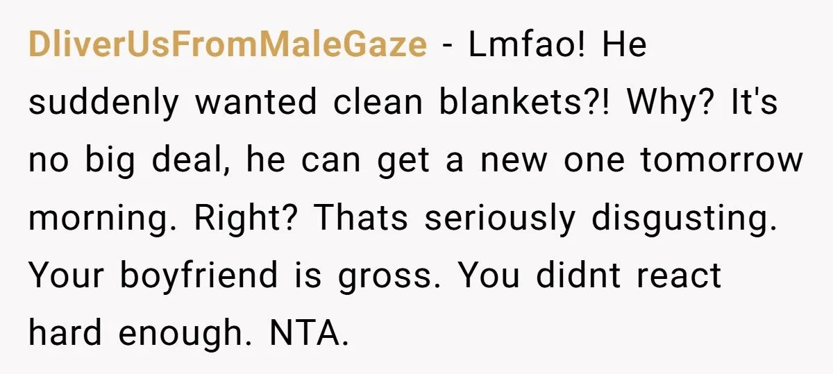 Woman Refuses To Sleep In Boyfriend’s Urine After He Peed The Bed