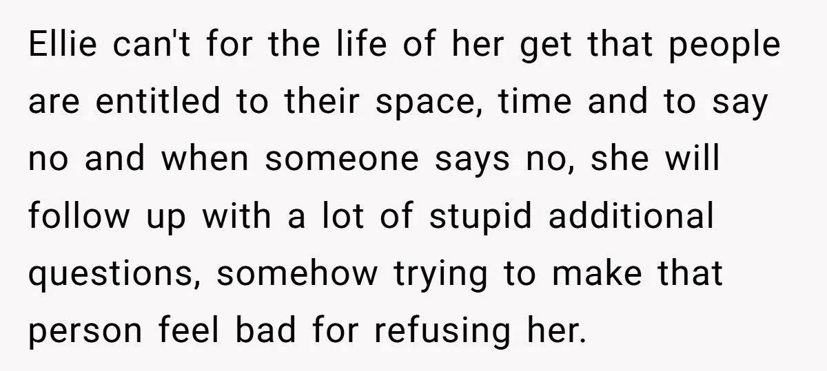 Woman Snaps At SIL Who Keeps Asking A Lot Of Stupid And Annoying Questions Every Time She’s Told No