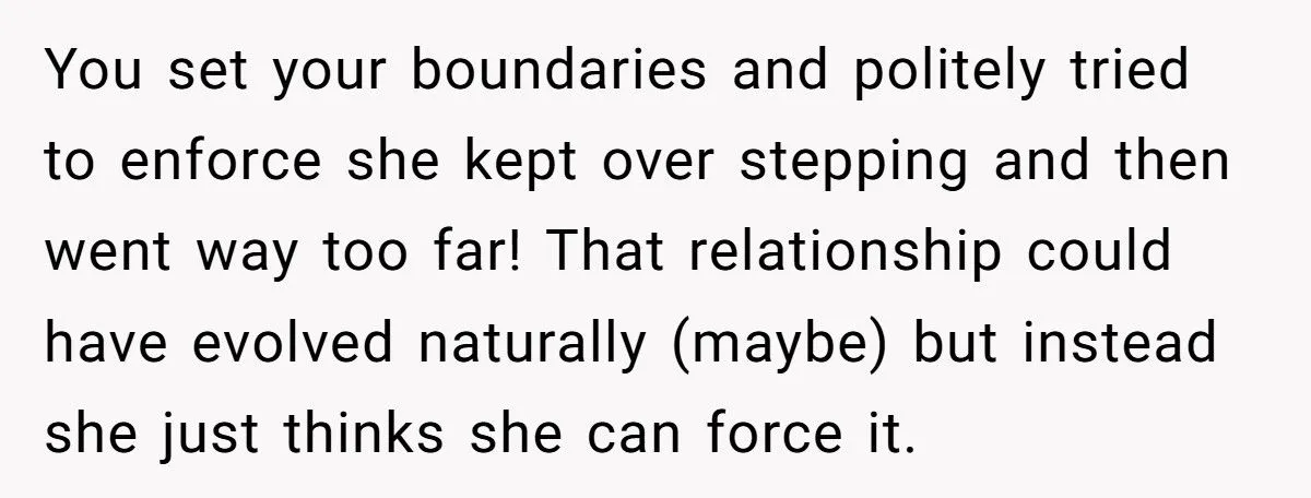 Mother-In-Law Snaps After Daughter-In-Law Calls Her “Mom” One Too Many Times