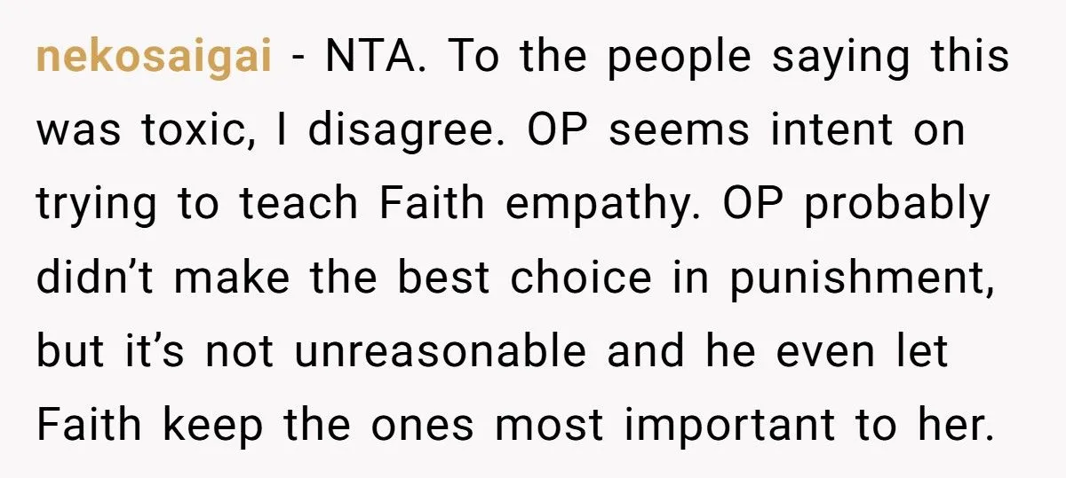 Dad Makes Daughter Trash Her Rock Collection After She Destroys Sister’s Art