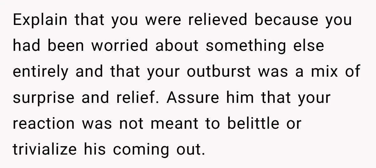 Father’s “Hell Yeah Bud!” Reaction To Son’s Coming Out Leaves Teen Confused Father’s “Hell Yeah Bud!” Reaction To Son’s Coming Out Leaves Teen Confused