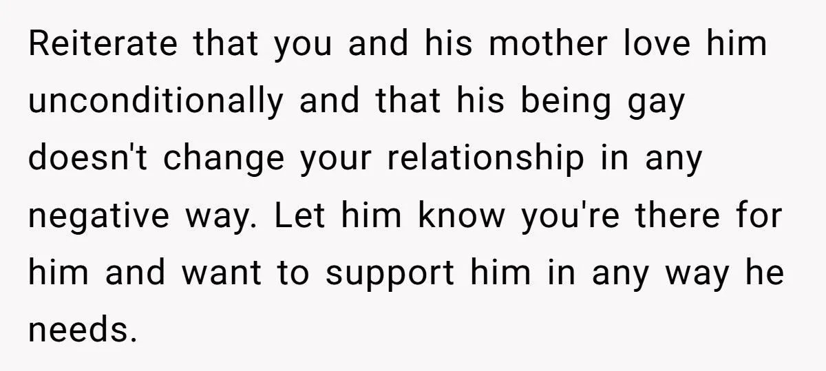 Father’s “Hell Yeah Bud!” Reaction To Son’s Coming Out Leaves Teen Confused Father’s “Hell Yeah Bud!” Reaction To Son’s Coming Out Leaves Teen Confused