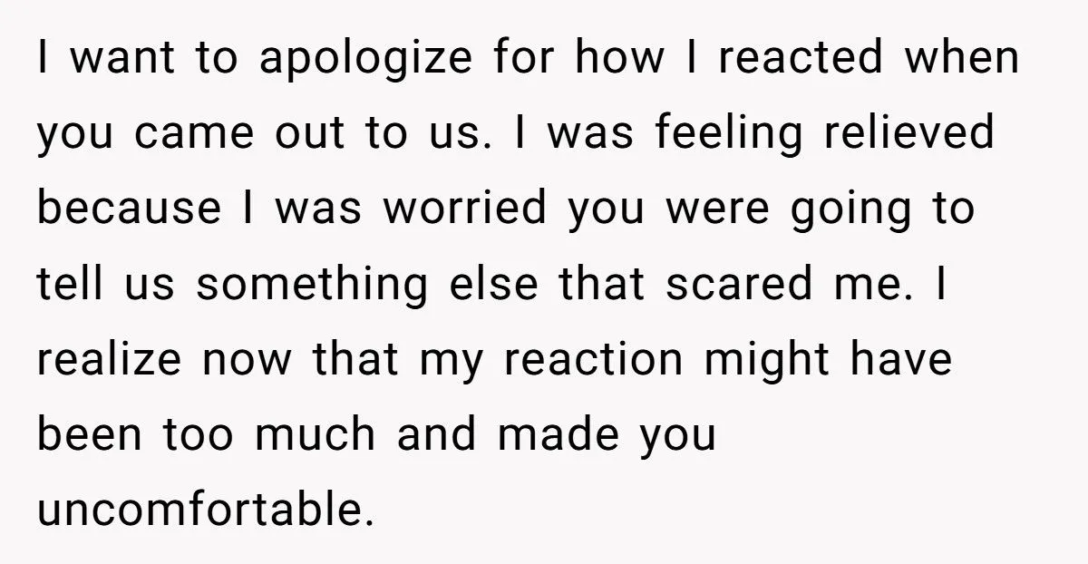 Father’s “Hell Yeah Bud!” Reaction To Son’s Coming Out Leaves Teen Confused Father’s “Hell Yeah Bud!” Reaction To Son’s Coming Out Leaves Teen Confused