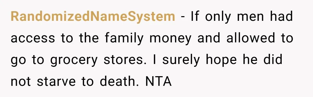 Husband Returns From Trip, Gets Mad Wife Didn’t Stock The Fridge Like His Mom