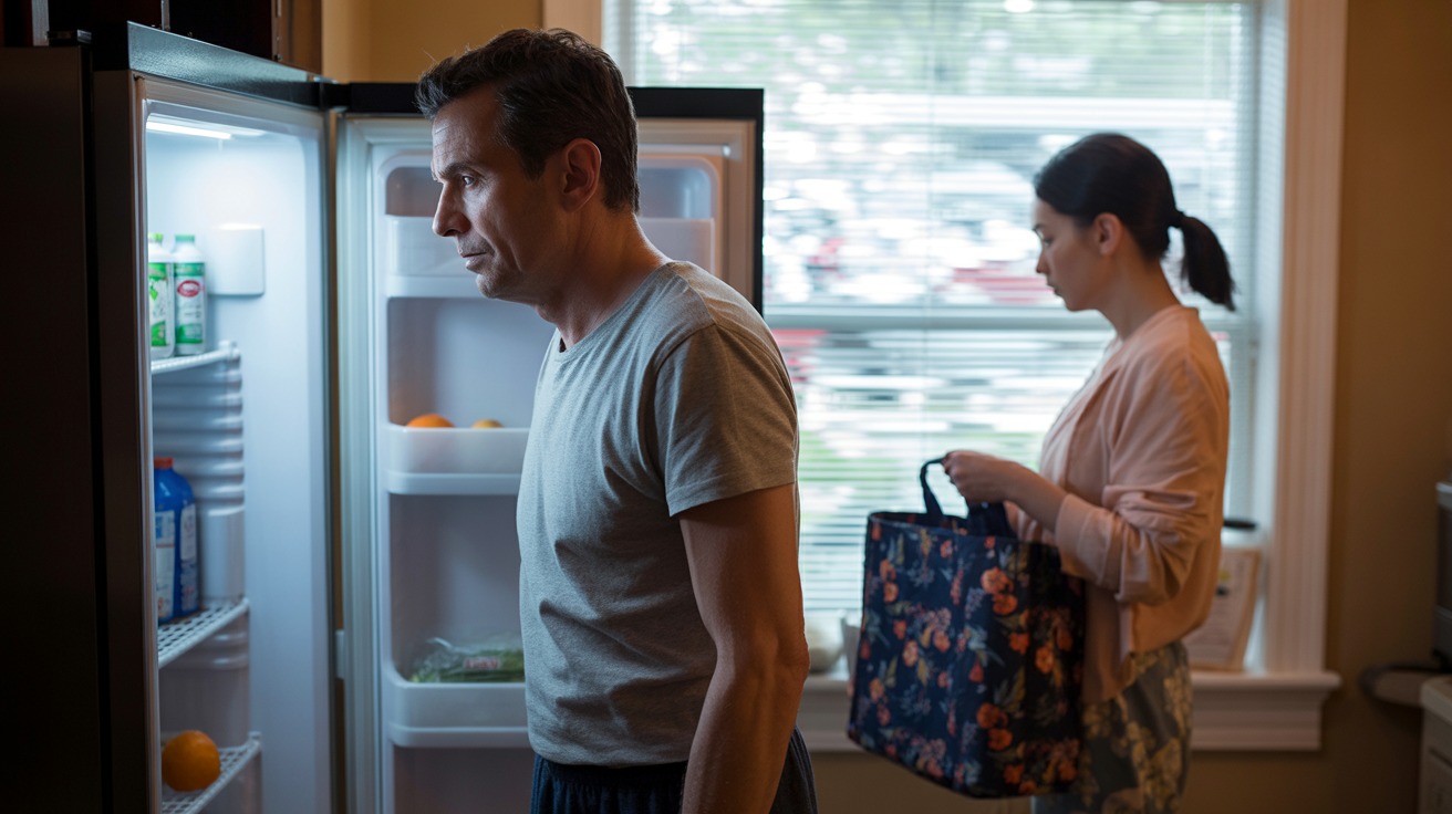 Husband Returns From Trip, Gets Mad Wife Didn’t Stock The Fridge Like His Mom