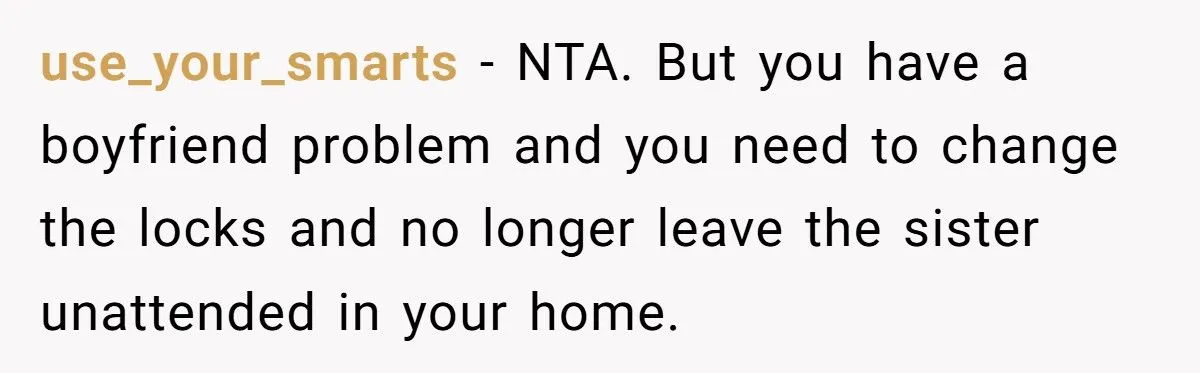 Girlfriend Takes Laptop Back After Boyfriend’s Sister Raids Their House And Steals It From Her