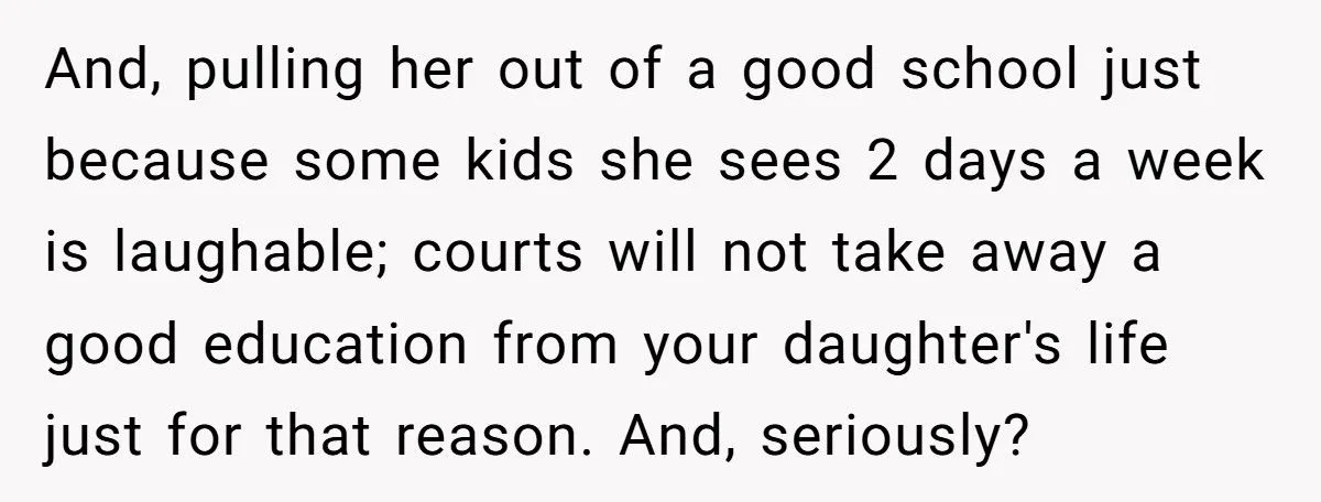 Daughter Worked Hard For A Magnet School But Dad Wants To Yank Her Out Because His Stepkids Are Jealous Daughter Worked Hard For A Magnet School But Dad Wants To Yank Her Out Because His Stepkids Are Jealous